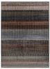 manchaha grey and black wool and bamboo silk hand knotted Rug - HeadShot