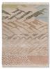 manchaha ivory wool and bamboo silk hand knotted Rug - HeadShot manchaha ivory wool and bamboo silk hand knotted Rug - HeadShot