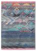 manchaha red and orange wool and bamboo silk hand knotted Rug - HeadShot manchaha red and orange wool and bamboo silk hand knotted Rug - HeadShot