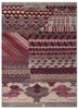 manchaha pink and purple wool and bamboo silk hand knotted Rug - HeadShot manchaha pink and purple wool and bamboo silk hand knotted Rug - HeadShot