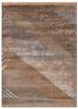 manchaha beige and brown wool and bamboo silk hand knotted Rug - HeadShot