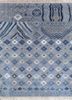 manchaha blue wool and bamboo silk hand knotted Rug - HeadShot manchaha blue wool and bamboo silk hand knotted Rug - HeadShot