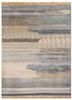 manchaha ivory wool and bamboo silk hand knotted Rug - HeadShot