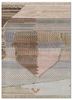 manchaha ivory wool and bamboo silk hand knotted Rug - HeadShot
