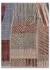 manchaha red and orange wool and bamboo silk hand knotted Rug - HeadShot manchaha red and orange wool and bamboo silk hand knotted Rug - HeadShot