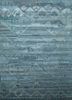 manchaha blue wool and bamboo silk hand knotted Rug - HeadShot manchaha blue wool and bamboo silk hand knotted Rug - HeadShot