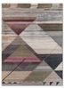 freedom manchaha grey and black wool and bamboo silk hand knotted Rug - HeadShot