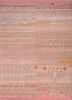 freedom manchaha red and orange wool and bamboo silk hand knotted Rug - HeadShot freedom manchaha red and orange wool and bamboo silk hand knotted Rug - HeadShot