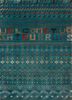 manchaha blue wool and bamboo silk hand knotted Rug - HeadShot manchaha blue wool and bamboo silk hand knotted Rug - HeadShot
