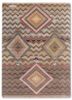 freedom manchaha pink and purple wool and bamboo silk hand knotted Rug - HeadShot freedom manchaha pink and purple wool and bamboo silk hand knotted Rug - HeadShot