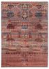 freedom manchaha red and orange wool and bamboo silk hand knotted Rug - HeadShot freedom manchaha red and orange wool and bamboo silk hand knotted Rug - HeadShot