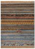freedom manchaha blue wool and bamboo silk hand knotted Rug - HeadShot