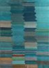 manchaha blue wool and bamboo silk hand knotted Rug - HeadShot manchaha blue wool and bamboo silk hand knotted Rug - HeadShot