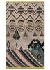 manchaha grey and black wool and bamboo silk hand knotted Rug - HeadShot manchaha grey and black wool and bamboo silk hand knotted Rug - HeadShot