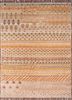 manchaha red and orange wool and bamboo silk hand knotted Rug - HeadShot manchaha red and orange wool and bamboo silk hand knotted Rug - HeadShot