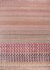 manchaha green wool and bamboo silk hand knotted Rug - HeadShot