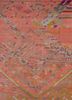 manchaha red and orange wool and bamboo silk hand knotted Rug - HeadShot manchaha red and orange wool and bamboo silk hand knotted Rug - HeadShot