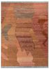 manchaha red and orange wool hand knotted Rug - HeadShot manchaha red and orange wool hand knotted Rug - HeadShot