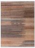 manchaha red and orange wool hand knotted Rug - HeadShot