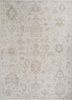 erbe grey and black wool hand knotted Rug - HeadShot