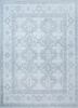 erbe blue wool hand knotted Rug - HeadShot erbe blue wool hand knotted Rug - HeadShot