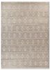  ivory afghan wool hand knotted Rug
