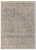 erbe grey and black afghan wool hand knotted Rug - HeadShot erbe grey and black afghan wool hand knotted Rug - HeadShot
