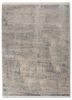ivory ivory wool and bamboo silk hand knotted Rug