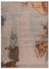 entropy pink and purple wool and bamboo silk hand knotted Rug - HeadShot entropy pink and purple wool and bamboo silk hand knotted Rug - HeadShot