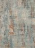 grey and black grey and black wool and bamboo silk hand knotted Rug