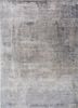 uvenuti grey and black wool and bamboo silk hand knotted Rug - HeadShot uvenuti grey and black wool and bamboo silk hand knotted Rug - HeadShot