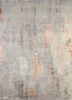 ivory ivory wool and bamboo silk hand knotted Rug