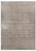 aprezo grey and black wool and bamboo silk hand knotted Rug - HeadShot aprezo grey and black wool and bamboo silk hand knotted Rug - HeadShot