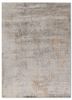 grey and black grey and black wool and bamboo silk hand knotted Rug