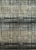 uvenuti grey and black wool and bamboo silk hand knotted Rug - HeadShot uvenuti grey and black wool and bamboo silk hand knotted Rug - HeadShot