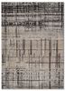 uvenuti grey and black wool and bamboo silk hand knotted Rug - HeadShot uvenuti grey and black wool and bamboo silk hand knotted Rug - HeadShot