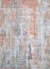 grey and black grey and black wool and bamboo silk hand knotted Rug