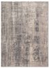 uvenuti grey and black wool and bamboo silk hand knotted Rug - HeadShot uvenuti grey and black wool and bamboo silk hand knotted Rug - HeadShot