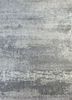 uvenuti grey and black wool and bamboo silk hand knotted Rug - HeadShot uvenuti grey and black wool and bamboo silk hand knotted Rug - HeadShot