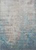 uvenuti grey and black wool and bamboo silk hand knotted Rug - HeadShot uvenuti grey and black wool and bamboo silk hand knotted Rug - HeadShot