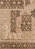 erbe beige and brown wool and bamboo silk hand knotted Rug - HeadShot erbe beige and brown wool and bamboo silk hand knotted Rug - HeadShot