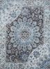 far east blue wool and bamboo silk hand knotted Rug - HeadShot far east blue wool and bamboo silk hand knotted Rug - HeadShot
