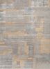 manifest grey and black wool and bamboo silk hand knotted Rug - HeadShot manifest grey and black wool and bamboo silk hand knotted Rug - HeadShot