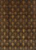 azalea grey and black wool and bamboo silk hand knotted Rug - HeadShot