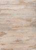 entropy blue wool and bamboo silk hand knotted Rug - HeadShot