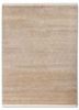 entropy beige and brown wool and bamboo silk hand knotted Rug - HeadShot entropy beige and brown wool and bamboo silk hand knotted Rug - HeadShot