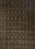 azalea grey and black wool and bamboo silk hand knotted Rug - HeadShot azalea grey and black wool and bamboo silk hand knotted Rug - HeadShot