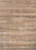 entropy beige and brown wool and bamboo silk hand knotted Rug - HeadShot entropy beige and brown wool and bamboo silk hand knotted Rug - HeadShot