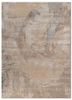 grey and black grey and black wool and bamboo silk hand knotted Rug