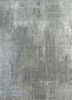 uvenuti grey and black wool and bamboo silk hand knotted Rug - HeadShot uvenuti grey and black wool and bamboo silk hand knotted Rug - HeadShot